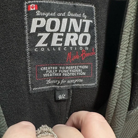 Point Zero Hunter Green Fall Jacket - Picture 3 of 3